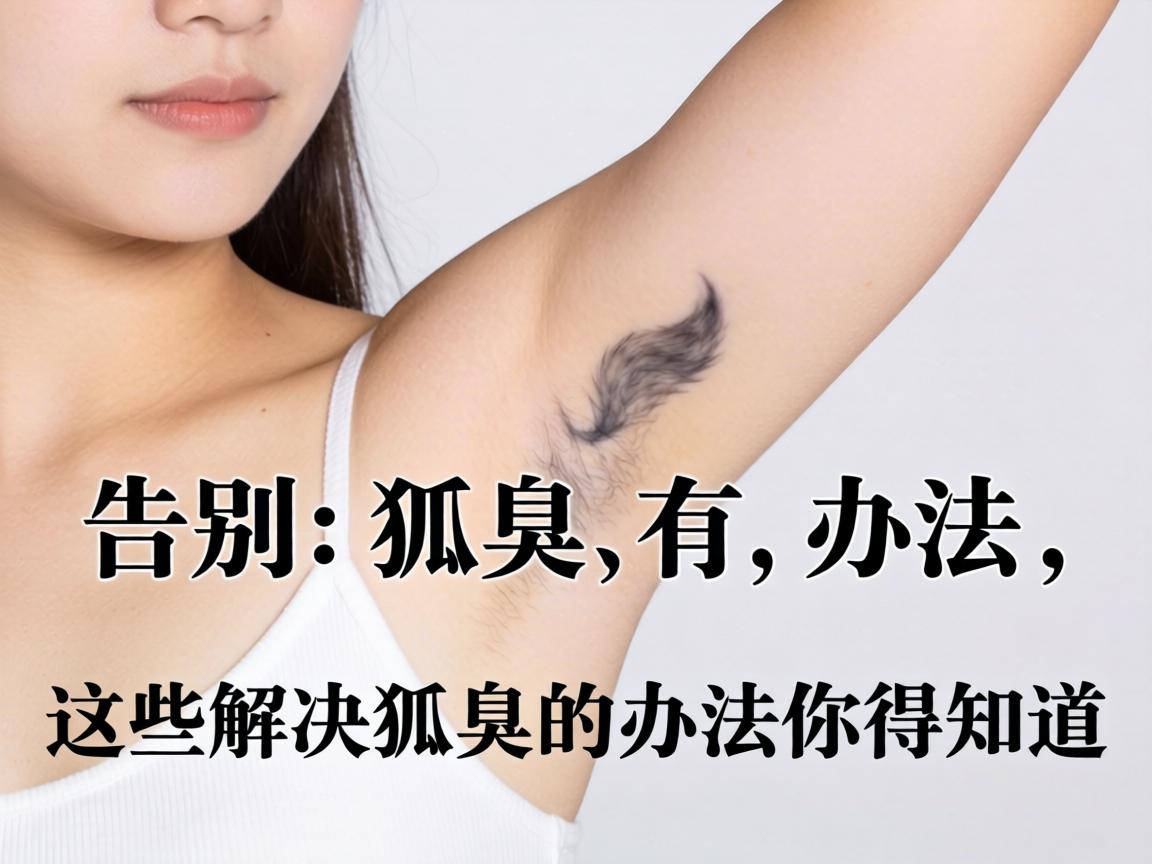 告别狐臭有办法，这些解决狐臭的办法你得知道