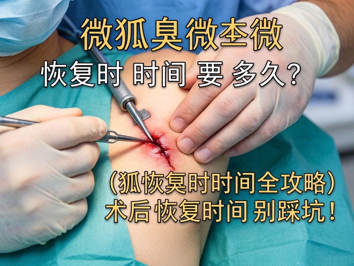 狐臭微创手术恢复时间要多久？恢复时间全攻略，术后恢复时间别踩坑！