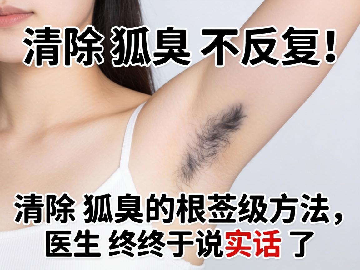 清除狐臭不反复！清除狐臭的根治级方法，医生终于说实话了
