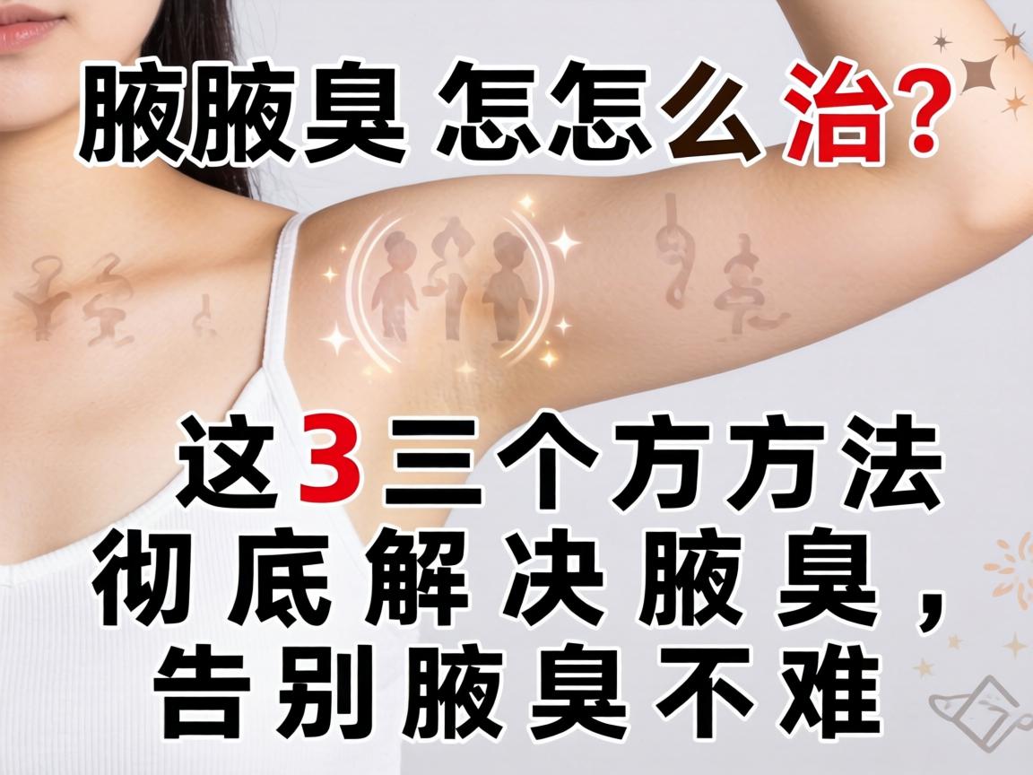 腋臭怎么治？这3个方法彻底解决腋臭，告别腋臭不难