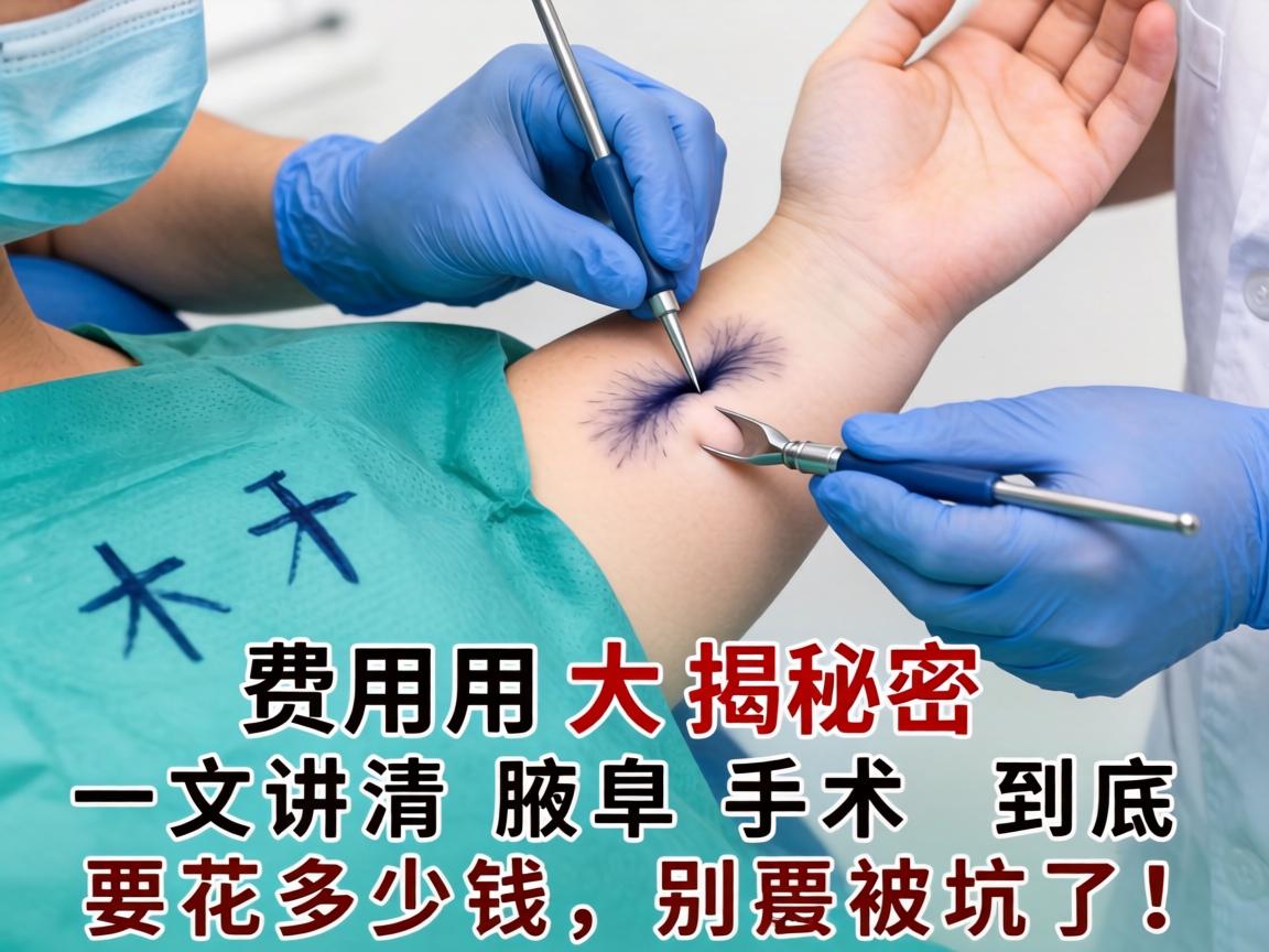 腋臭手术费用大揭秘，一文讲清腋臭手术到底要花多少钱，别被坑了！