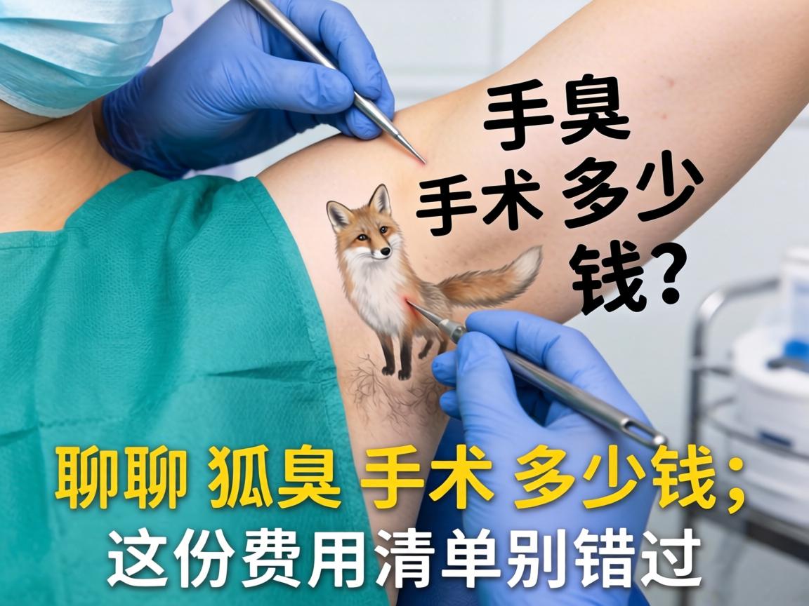 狐臭手术多少钱？聊聊狐臭手术多少钱，这份费用清单别错过