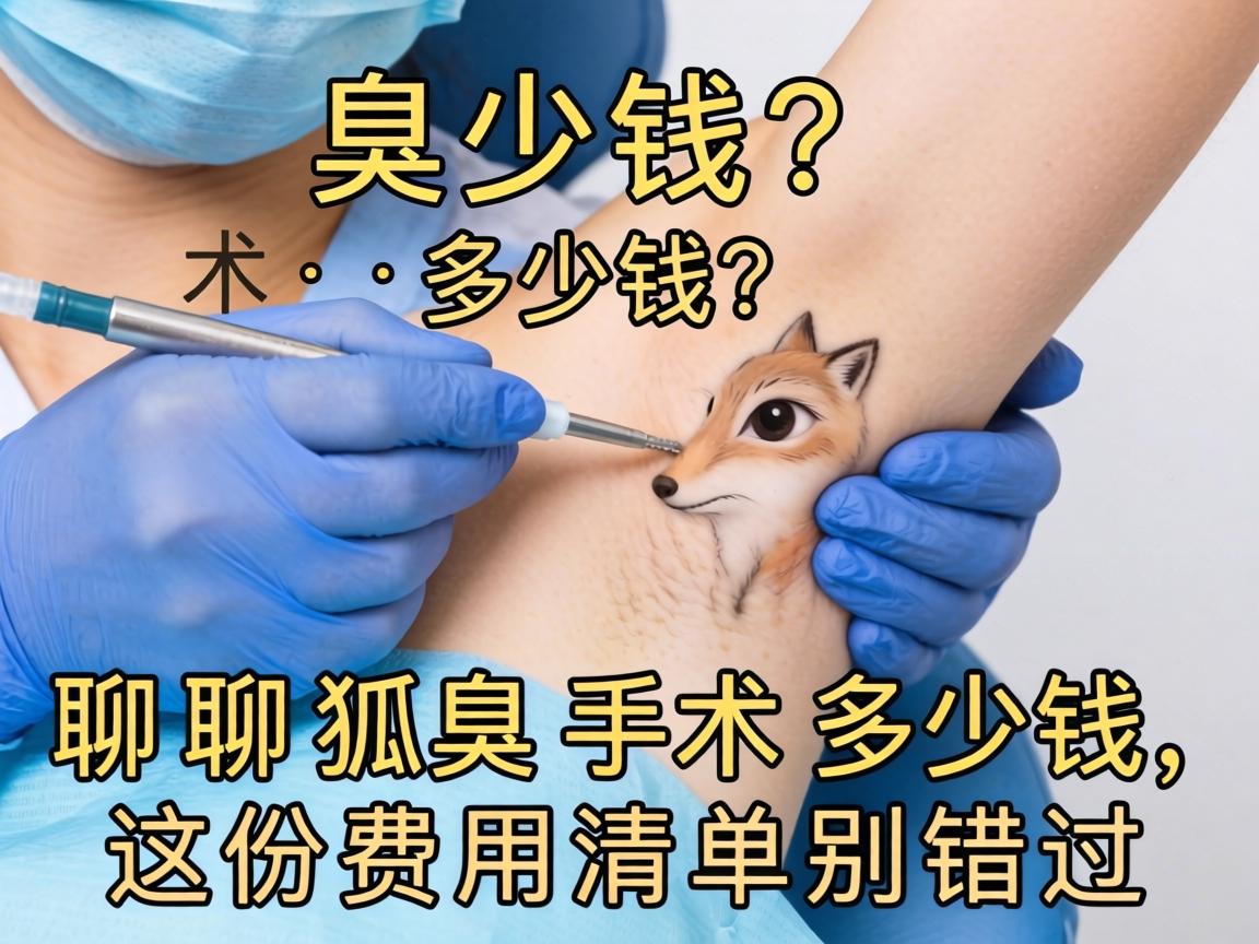 狐臭手术多少钱？聊聊狐臭手术多少钱，这份费用清单别错过