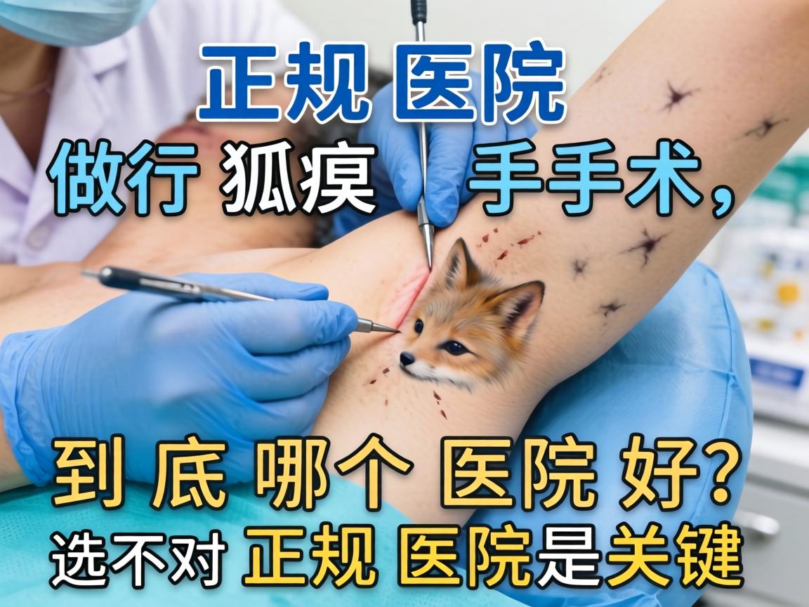 正规医院做狐臭手术，到底哪个医院好？选对正规医院是关键