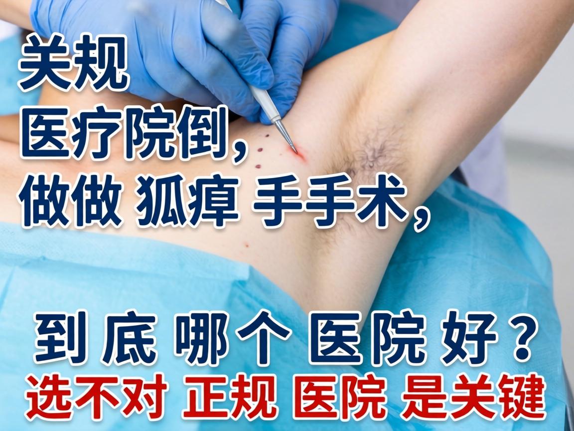 正规医院做狐臭手术，到底哪个医院好？选对正规医院是关键