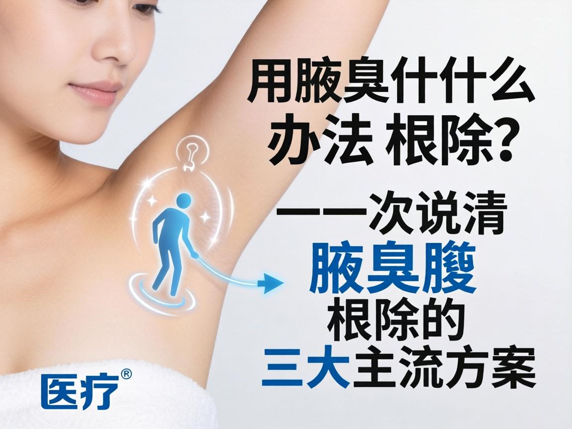 腋臭用什么办法根除？一次说清腋臭根除的三大主流方案