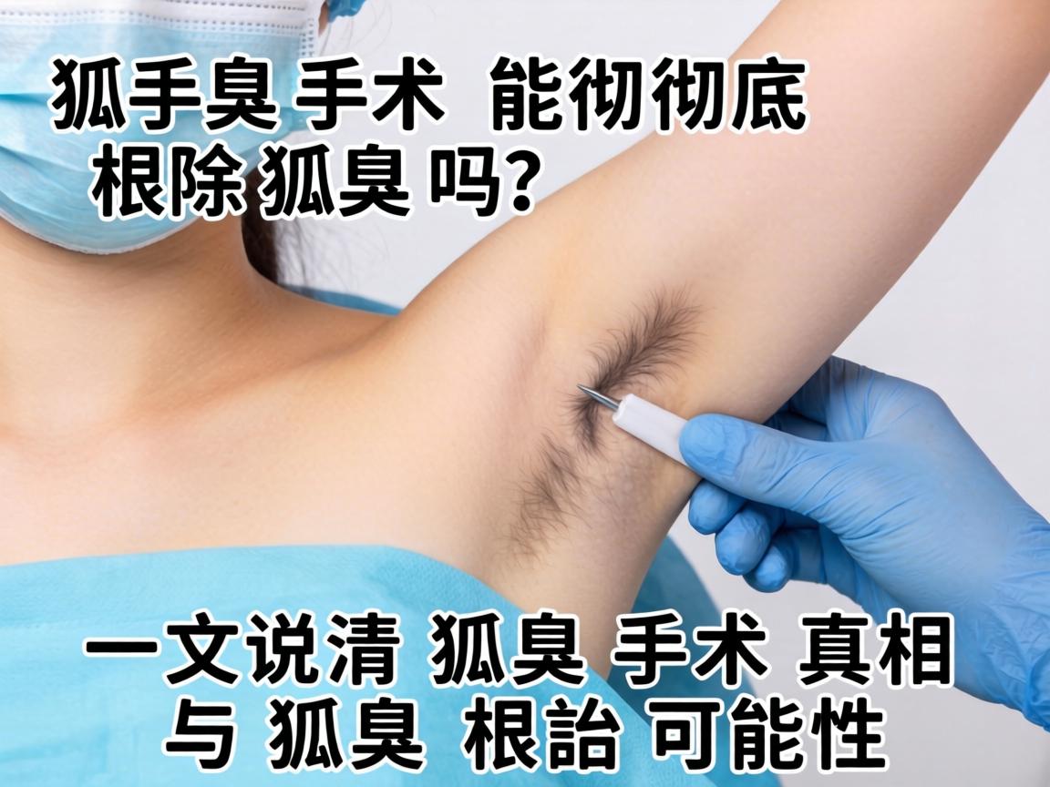 狐臭手术能彻底根除狐臭吗？一文说清狐臭手术真相与狐臭根治可能性