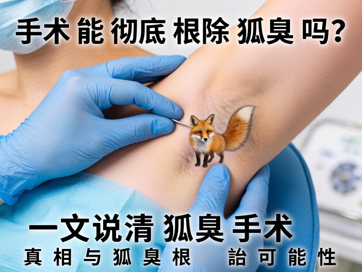 狐臭手术能彻底根除狐臭吗？一文说清狐臭手术真相与狐臭根治可能性
