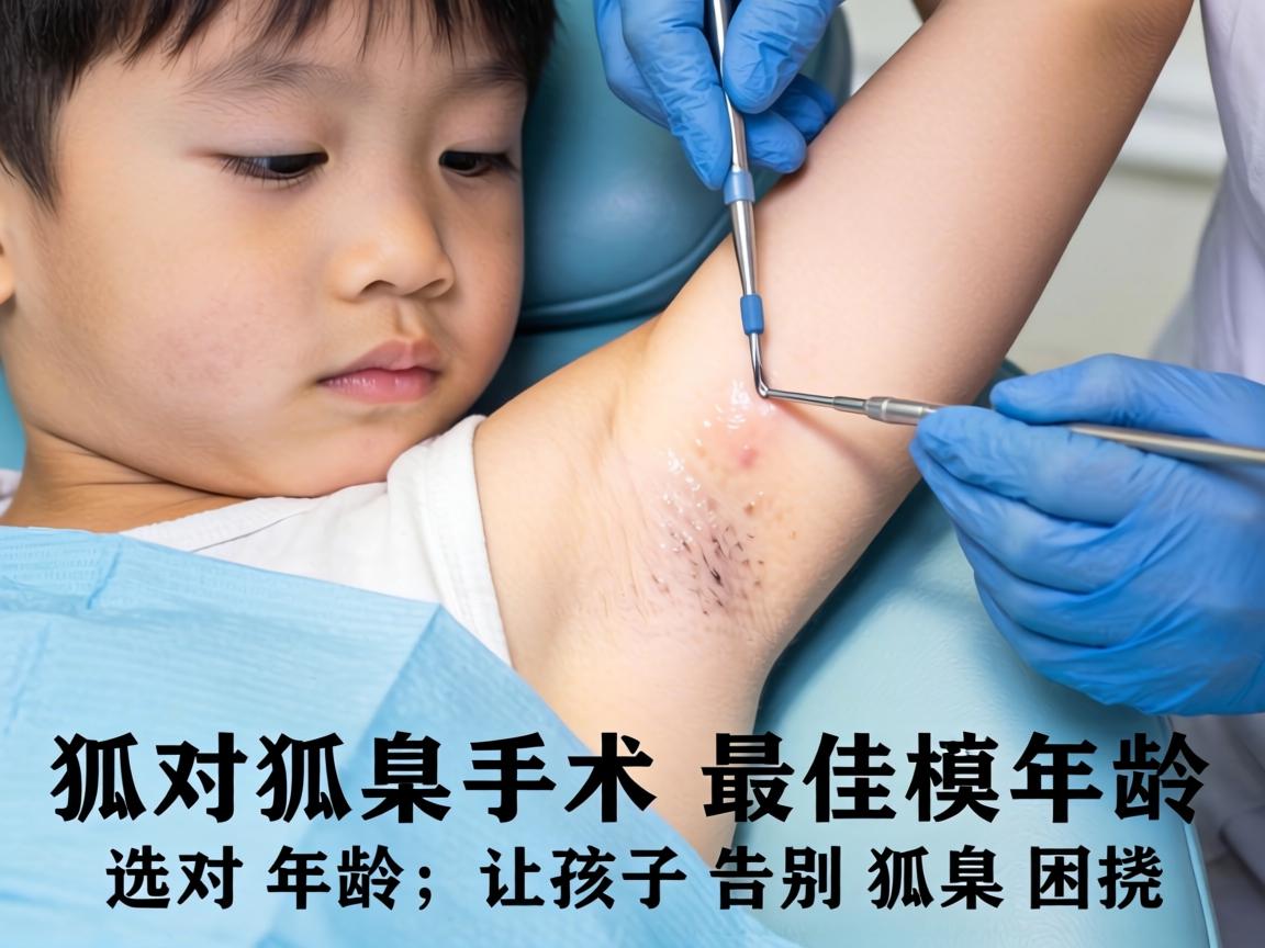 儿童狐臭手术最佳年龄,选对年龄,让孩子告别狐臭困扰 儿童狐臭手术最佳年龄,选对年龄,让孩子告别狐臭困扰