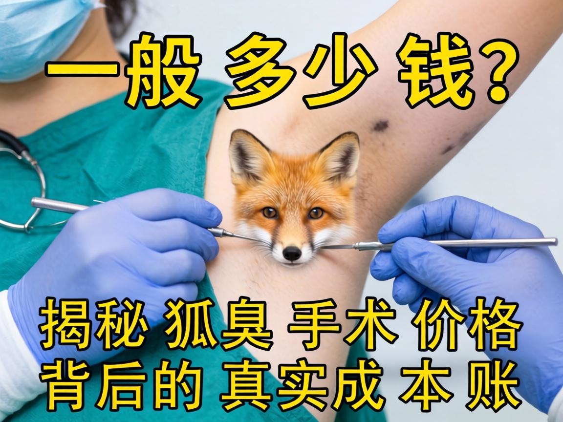 狐臭手术一般多少钱？揭秘狐臭手术价格背后的真实成本账