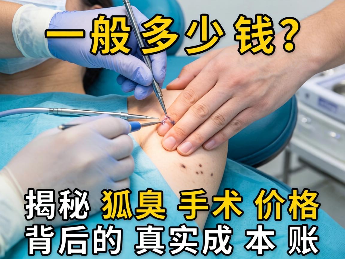狐臭手术一般多少钱？揭秘狐臭手术价格背后的真实成本账