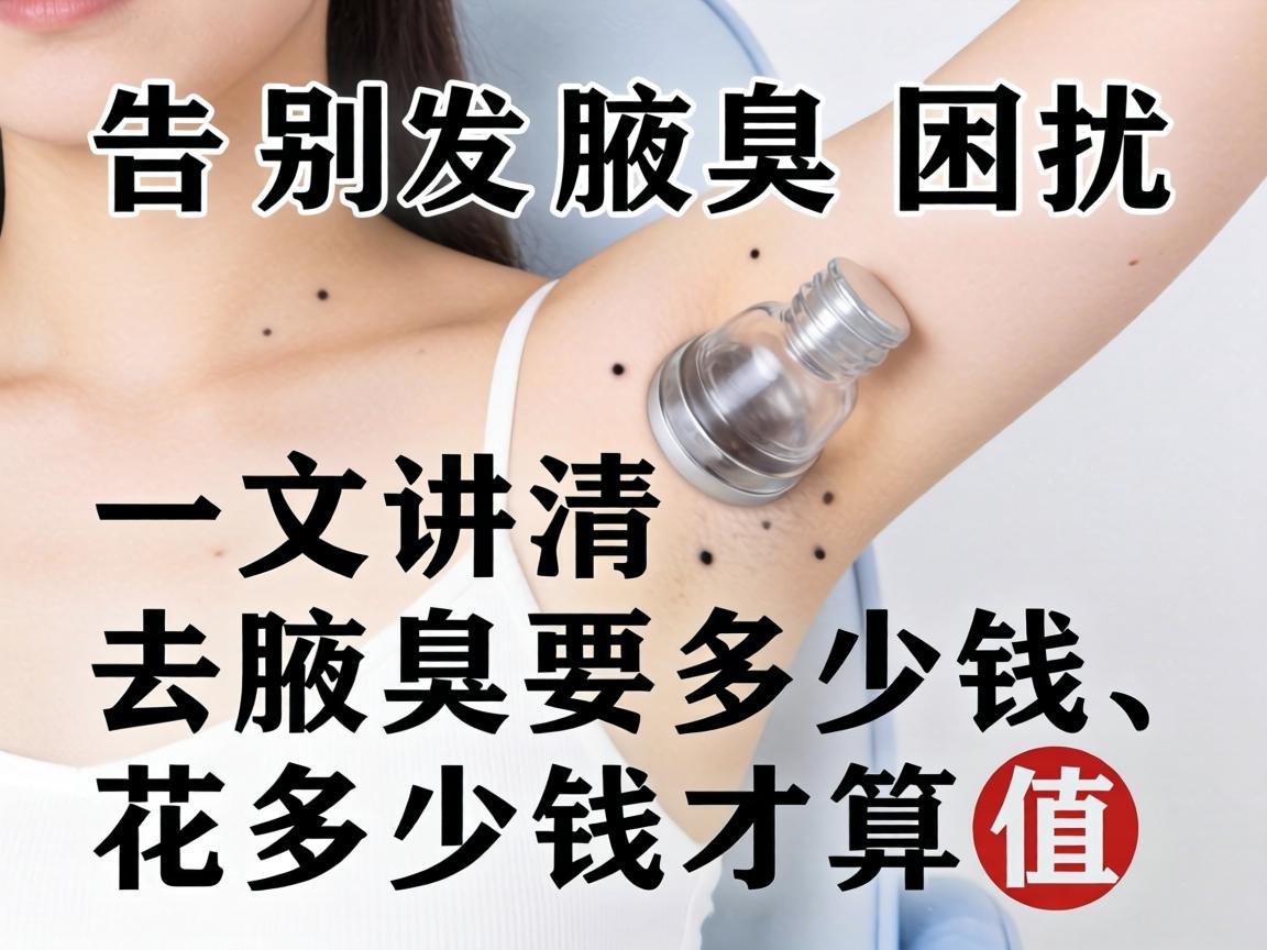 告别腋臭困扰，一文讲清去腋臭要多少钱、花多少钱才算值