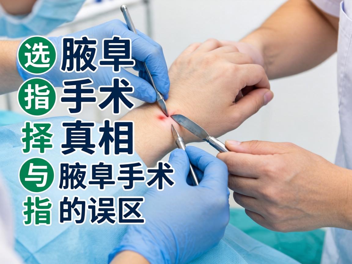 腋臭手术选择指南，腋臭手术的真相与腋臭手术的误区