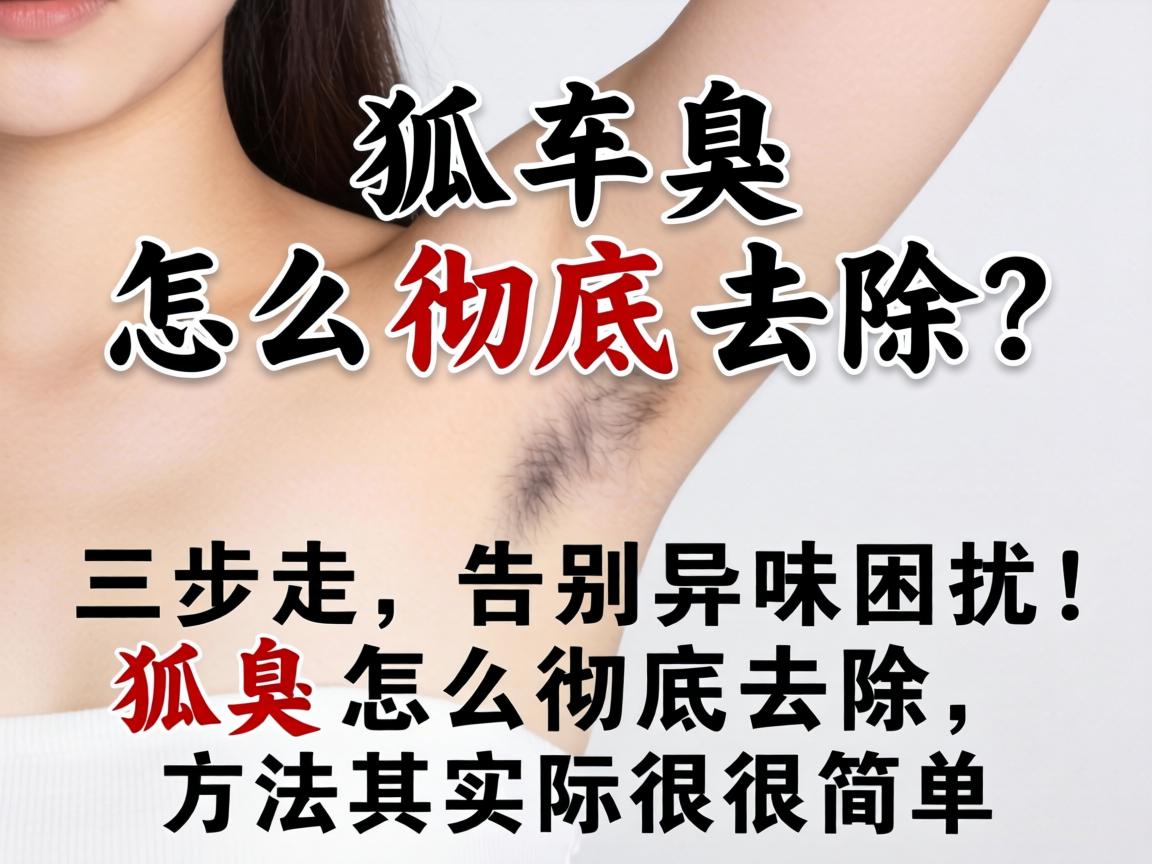 狐臭怎么彻底去除？三步走，告别异味困扰！狐臭怎么彻底去除，方法其实很简单