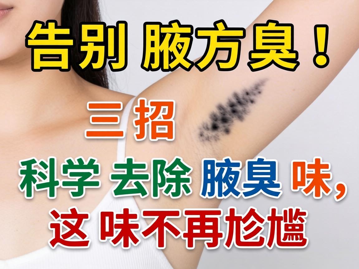 告别腋臭！三招科学去除腋臭味，这味不再尴尬