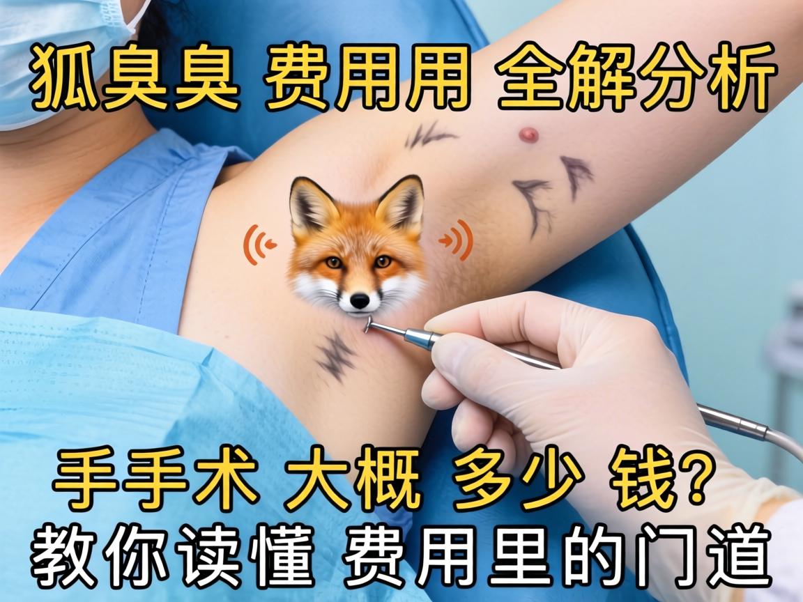 狐臭手术费用全解析，手术大概多少钱？教你读懂费用里的门道