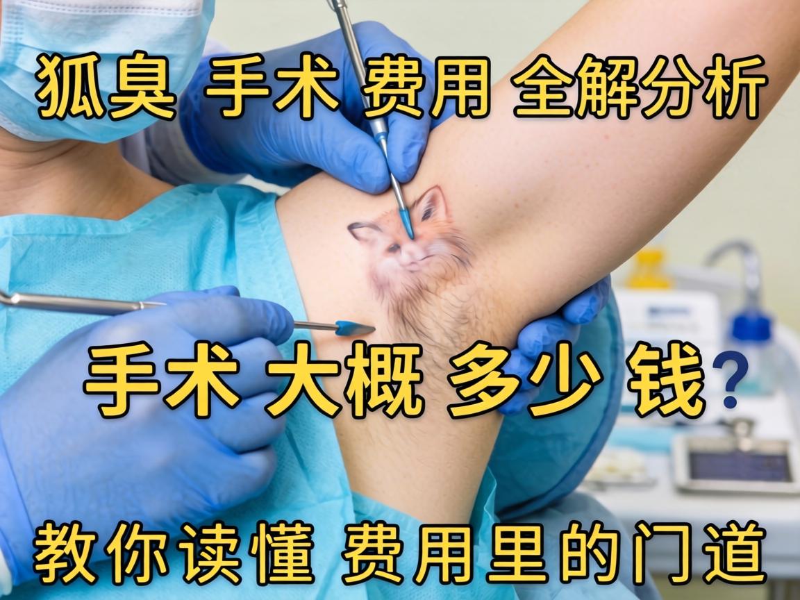 狐臭手术费用全解析，手术大概多少钱？教你读懂费用里的门道