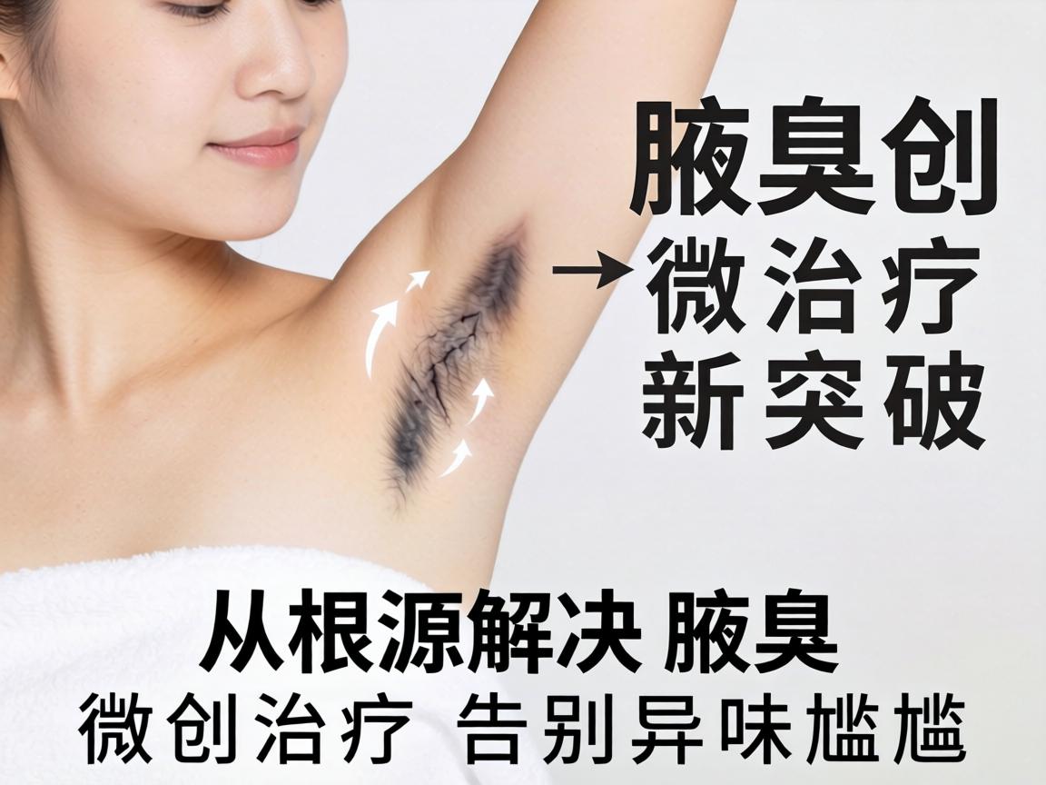 腋臭微创治疗新突破，从根源解决腋臭，微创治疗告别异味尴尬