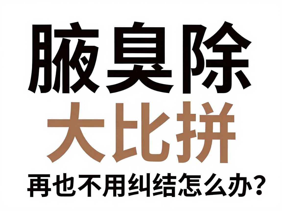 腋臭除臭方法大比拼，哪种除臭方法最好？看完这篇再也不用纠结腋臭怎么办