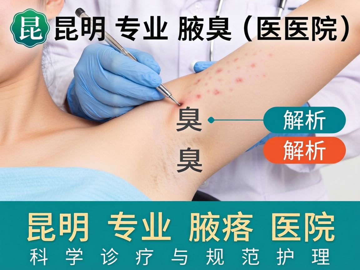 昆明专业腋臭医院解析，昆明专业腋臭医院的科学诊疗与规范护理