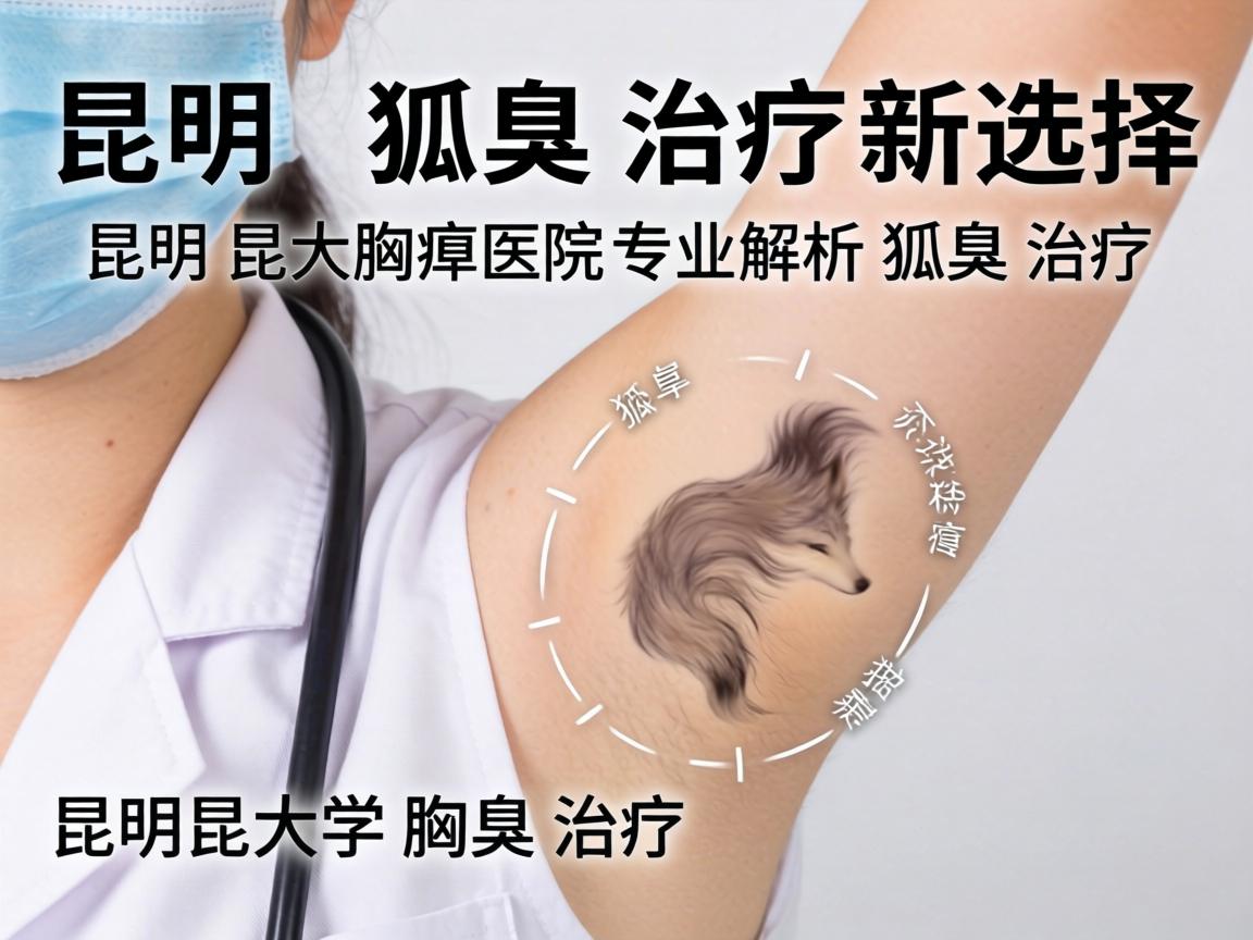 昆明狐臭治疗新选择，昆明昆大腋臭医院专业解析狐臭治疗