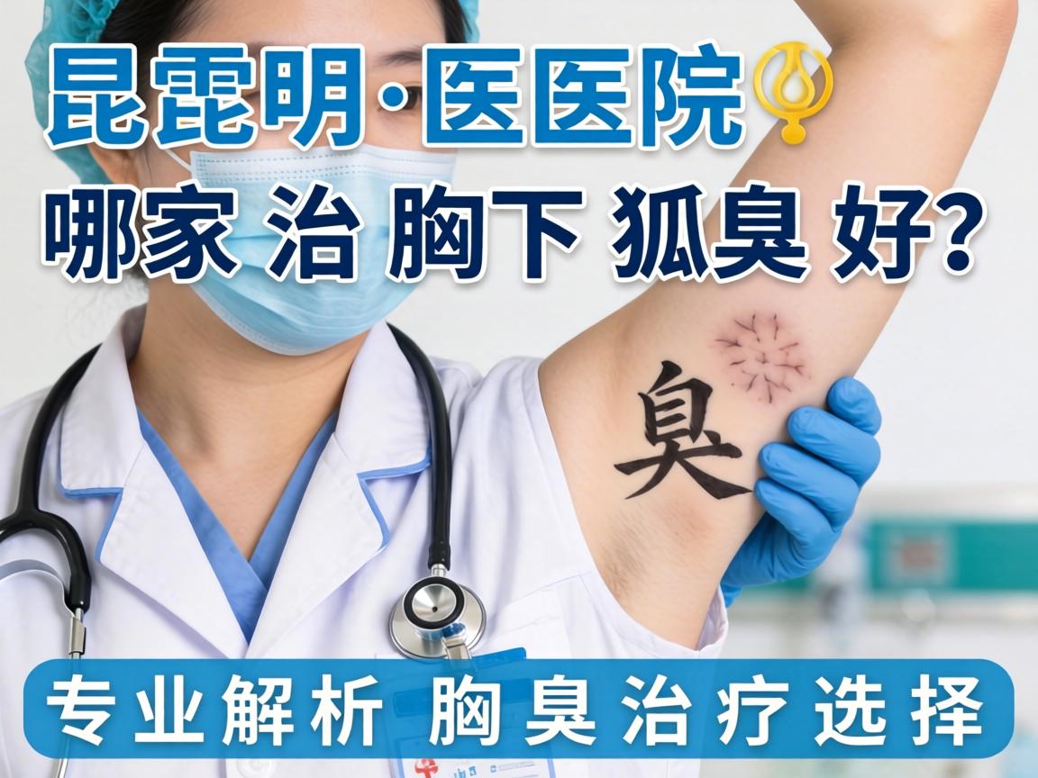 昆明医院哪家治腋下狐臭好?专业解析腋臭治疗选择 昆明医院哪家治腋下狐臭好?专业解析腋臭治疗选择