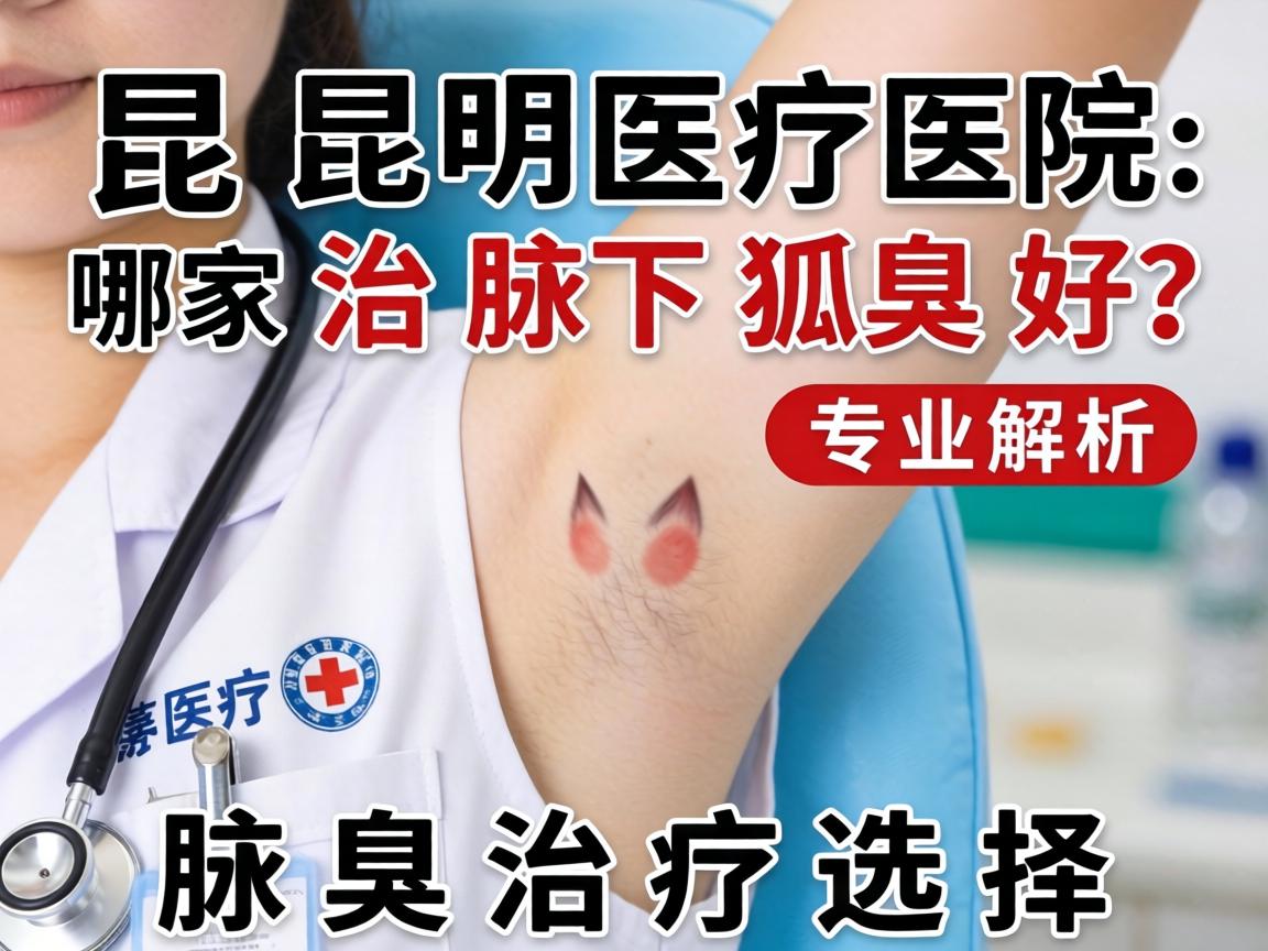 昆明医院哪家治腋下狐臭好?专业解析腋臭治疗选择 昆明医院哪家治腋下狐臭好?专业解析腋臭治疗选择