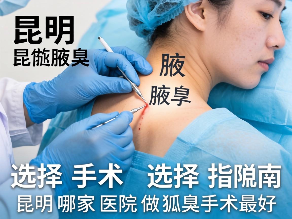 昆明腋臭手术选择指南,昆明哪家医院做狐臭手术最好 昆明腋臭手术选择指南,昆明哪家医院做狐臭手术最好