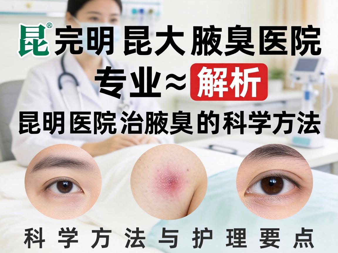 昆明昆大腋臭医院专业解析，昆明医院治腋臭的科学方法与护理要点