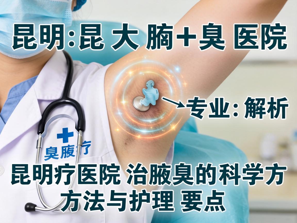 昆明昆大腋臭医院专业解析，昆明医院治腋臭的科学方法与护理要点