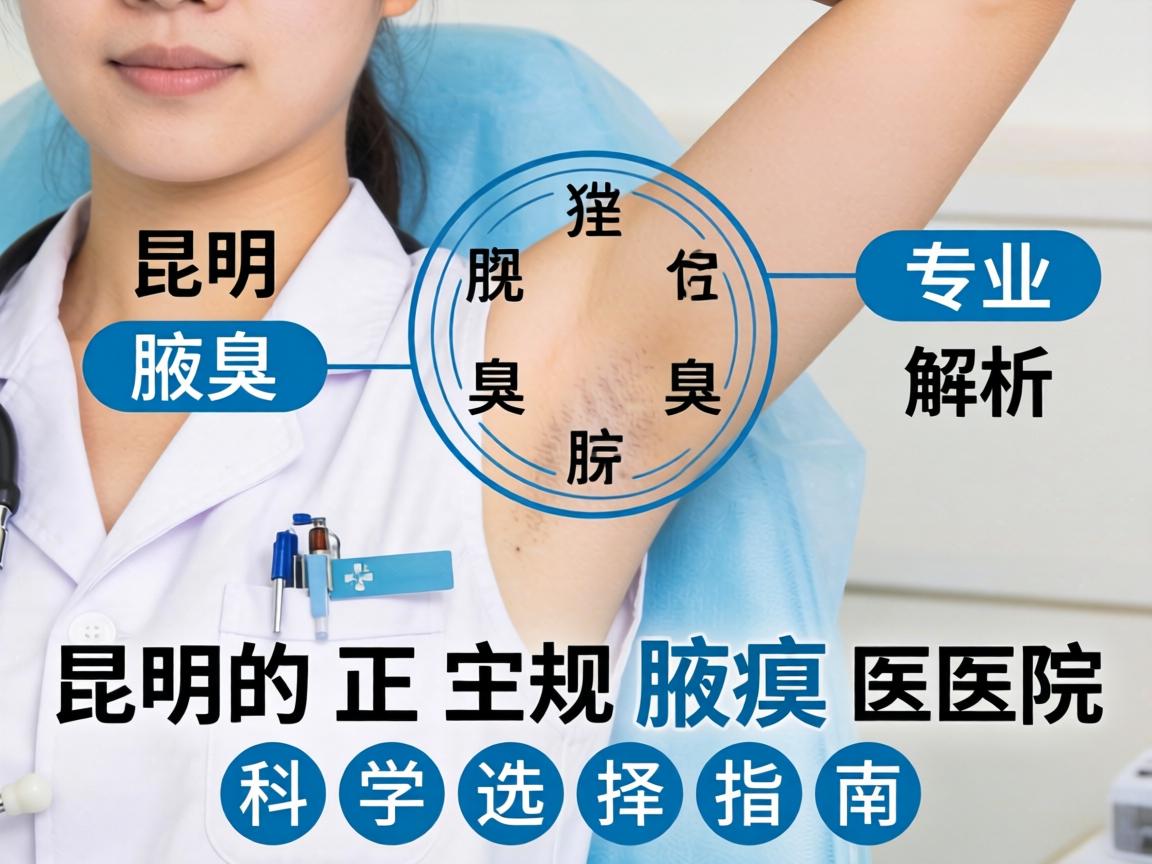 昆明腋臭医院专业解析,昆明正规腋臭医院的科学选择指南 昆明腋臭医院专业解析,昆明正规腋臭医院的科学选择指南