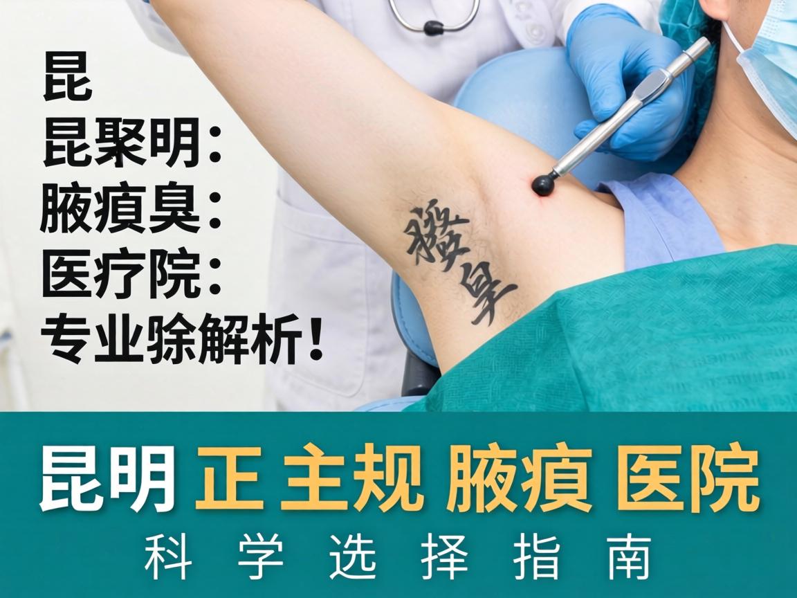 昆明腋臭医院专业解析,昆明正规腋臭医院的科学选择指南 昆明腋臭医院专业解析,昆明正规腋臭医院的科学选择指南