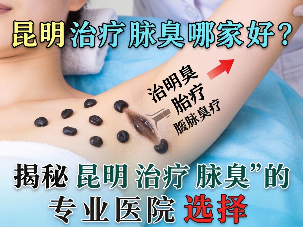 昆明治疗腋臭哪家好？揭秘昆明治疗腋臭的专业医院选择