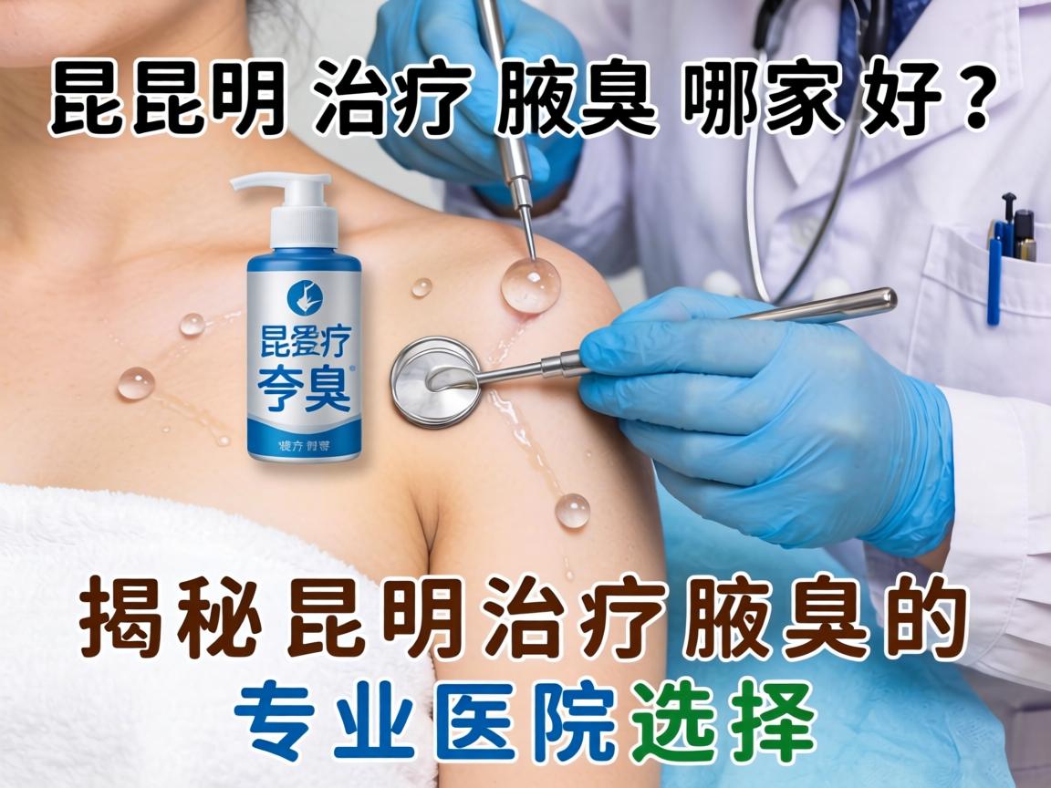 昆明治疗腋臭哪家好？揭秘昆明治疗腋臭的专业医院选择