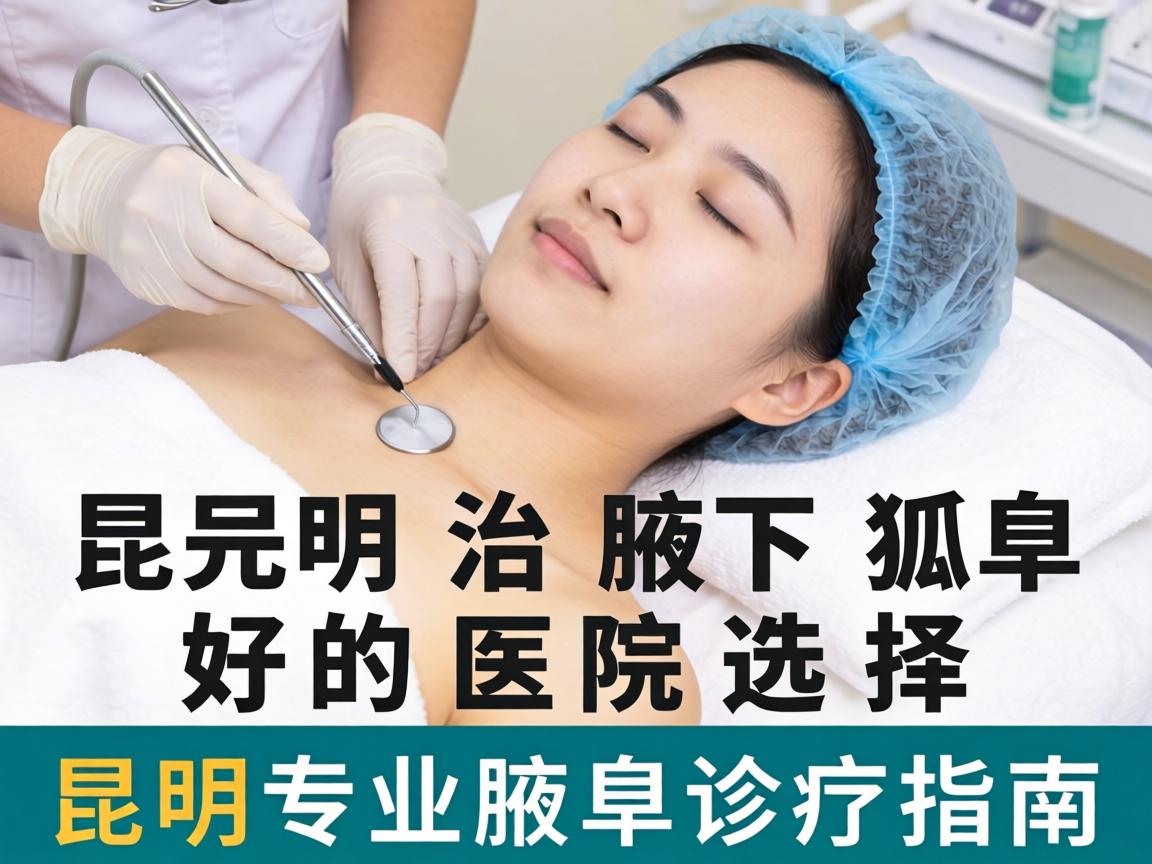 昆明治腋下狐臭好的医院选择，昆明专业腋臭诊疗指南