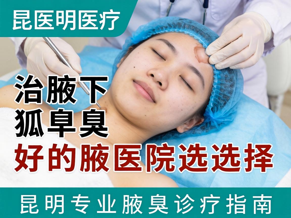 昆明治腋下狐臭好的医院选择，昆明专业腋臭诊疗指南