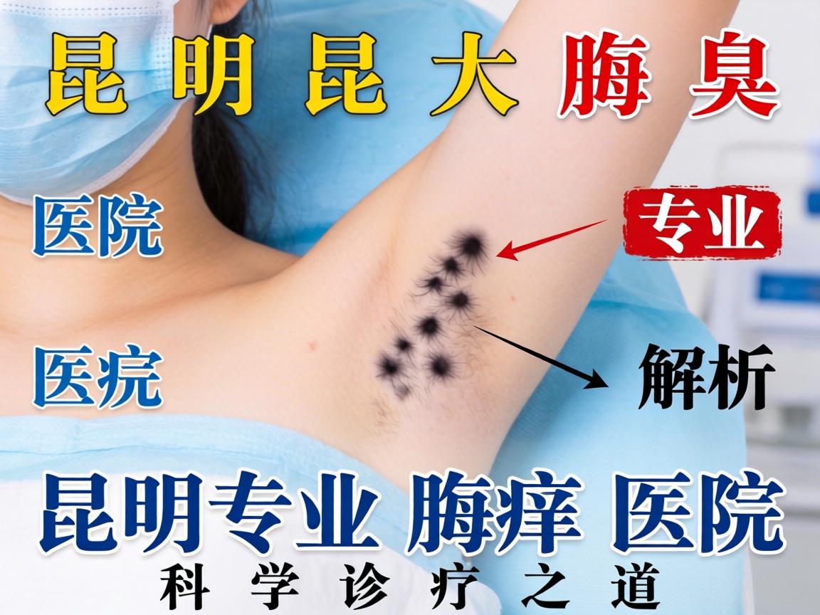 昆明昆大腋臭医院专业解析，昆明专业腋臭医院的科学诊疗之道