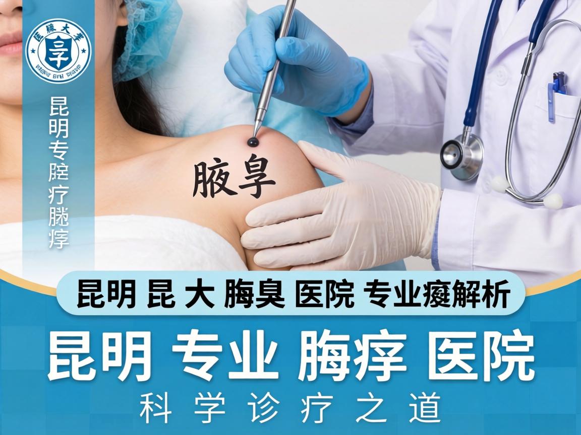 昆明昆大腋臭医院专业解析，昆明专业腋臭医院的科学诊疗之道
