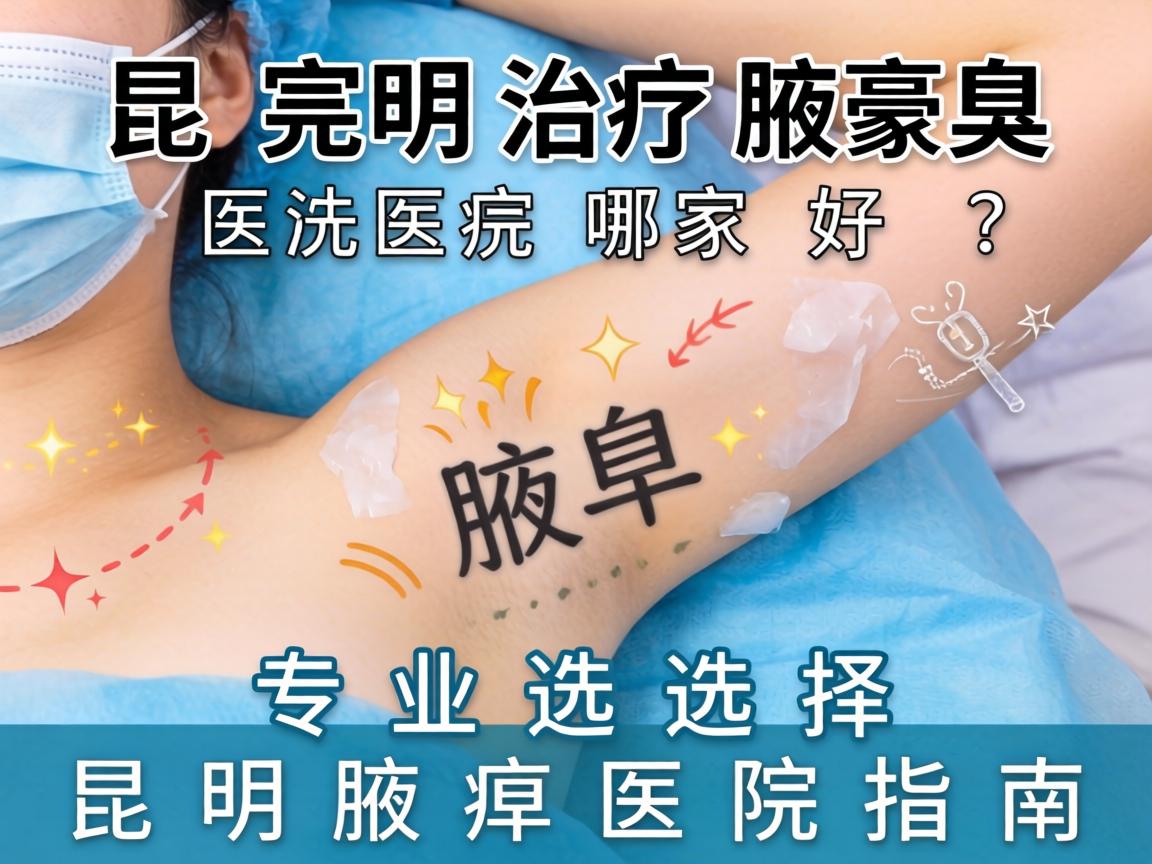 昆明治疗腋臭医院哪家好?专业选择昆明腋臭医院指南 昆明治疗腋臭医院哪家好?专业选择昆明腋臭医院指南