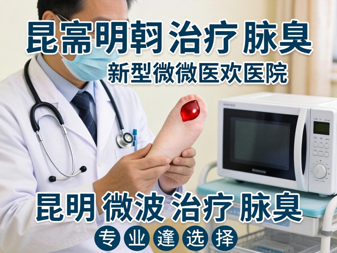 昆明治疗腋臭新型微波医院，解析昆明微波治疗腋臭的专业选择