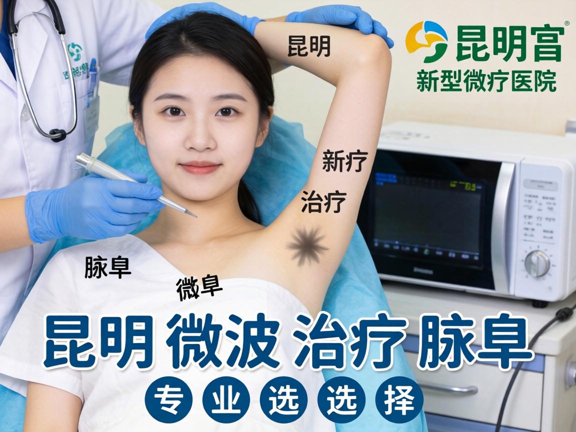 昆明治疗腋臭新型微波医院，解析昆明微波治疗腋臭的专业选择