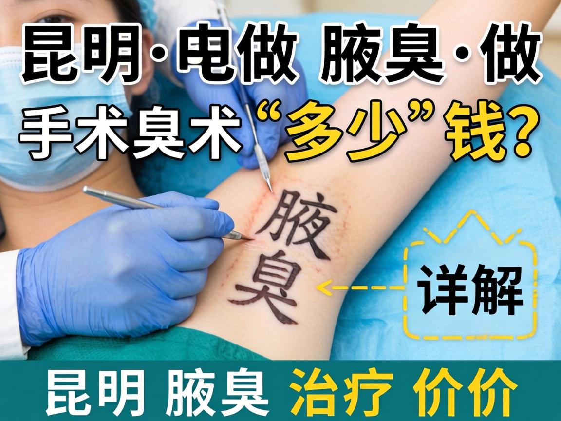在昆明做腋臭手术多少钱?详解昆明腋臭治疗价格 在昆明做腋臭手术多少钱?详解昆明腋臭治疗价格