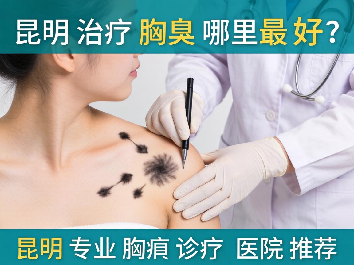 昆明治疗腋臭哪里最好？昆明专业腋臭诊疗医院推荐