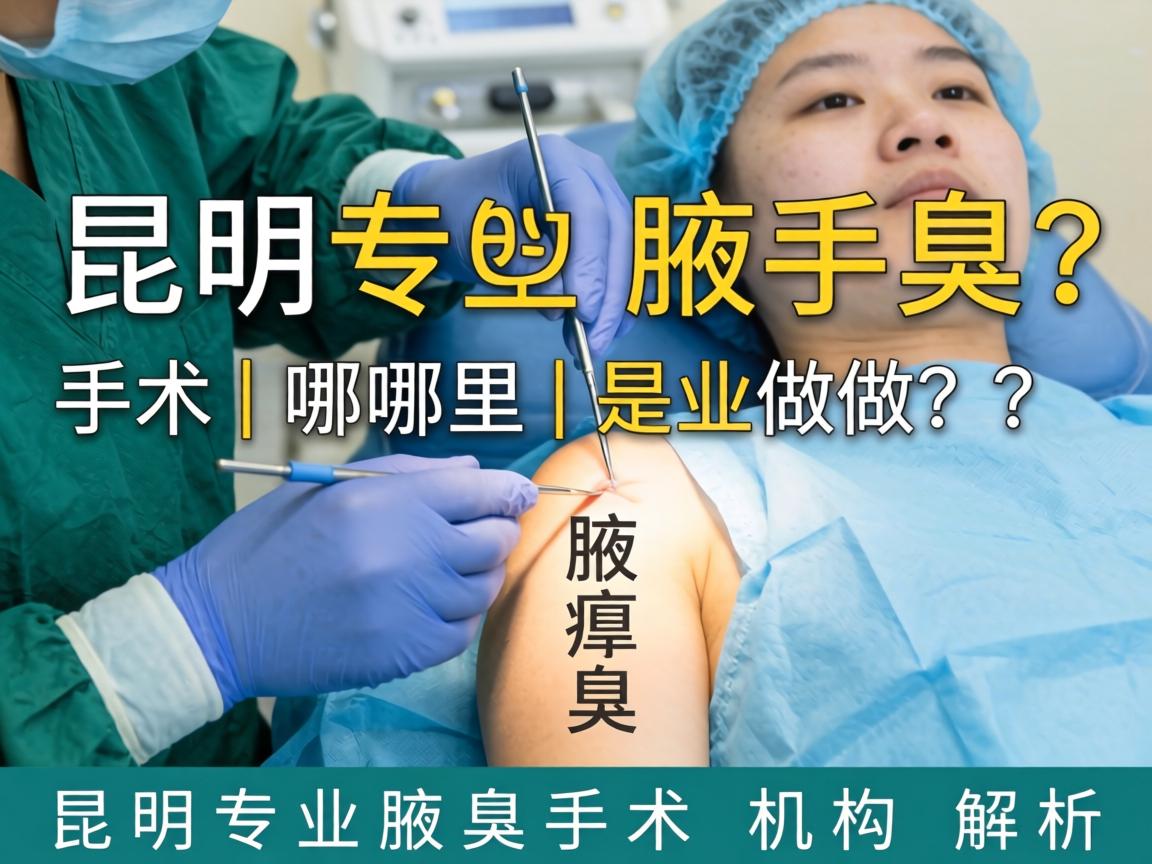 昆明腋臭手术哪里做?昆明专业腋臭手术机构解析 昆明腋臭手术哪里做?昆明专业腋臭手术机构解析