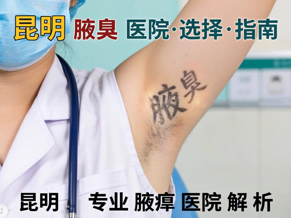 昆明腋臭医院选择指南,昆明专业腋臭医院解析 昆明腋臭医院选择指南,昆明专业腋臭医院解析