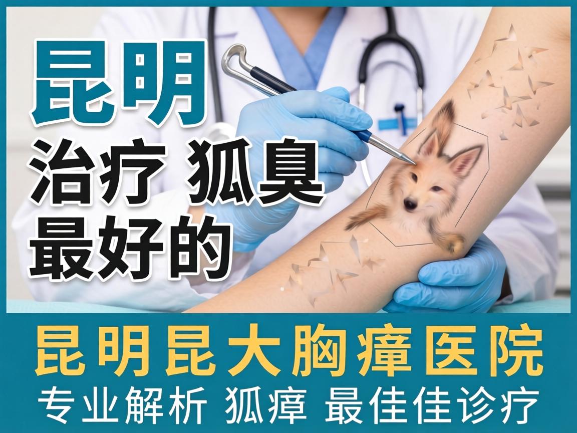 昆明治疗狐臭最好的医院，昆明昆大腋臭医院专业解析狐臭最佳诊疗