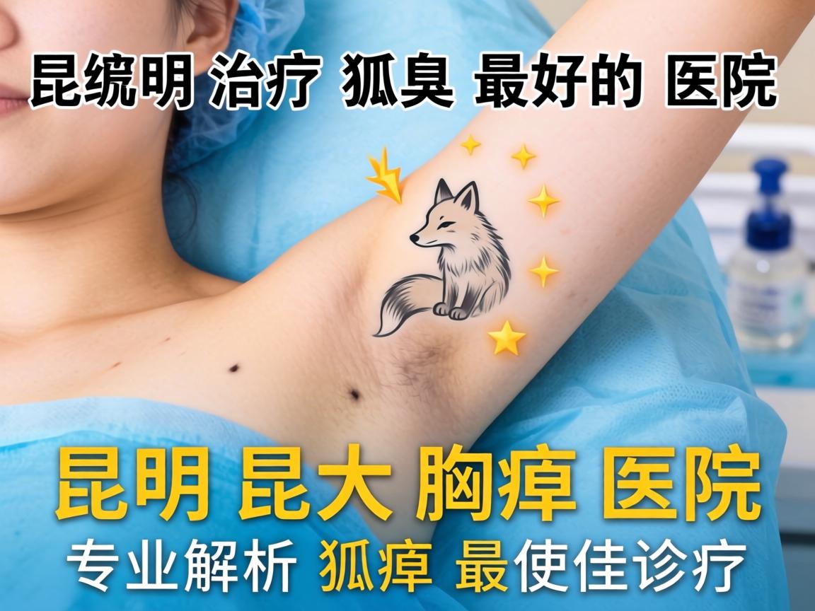 昆明治疗狐臭最好的医院，昆明昆大腋臭医院专业解析狐臭最佳诊疗