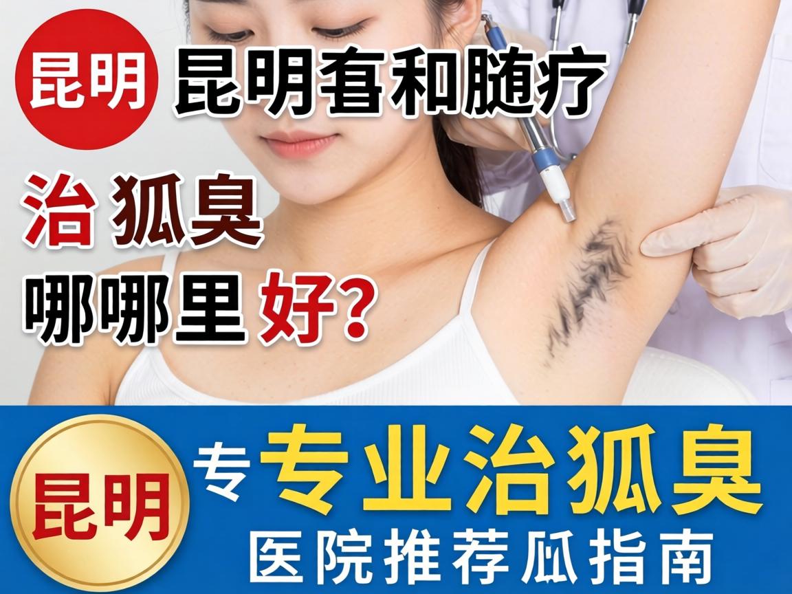 昆明治狐臭哪里好？昆明专业治狐臭医院推荐指南