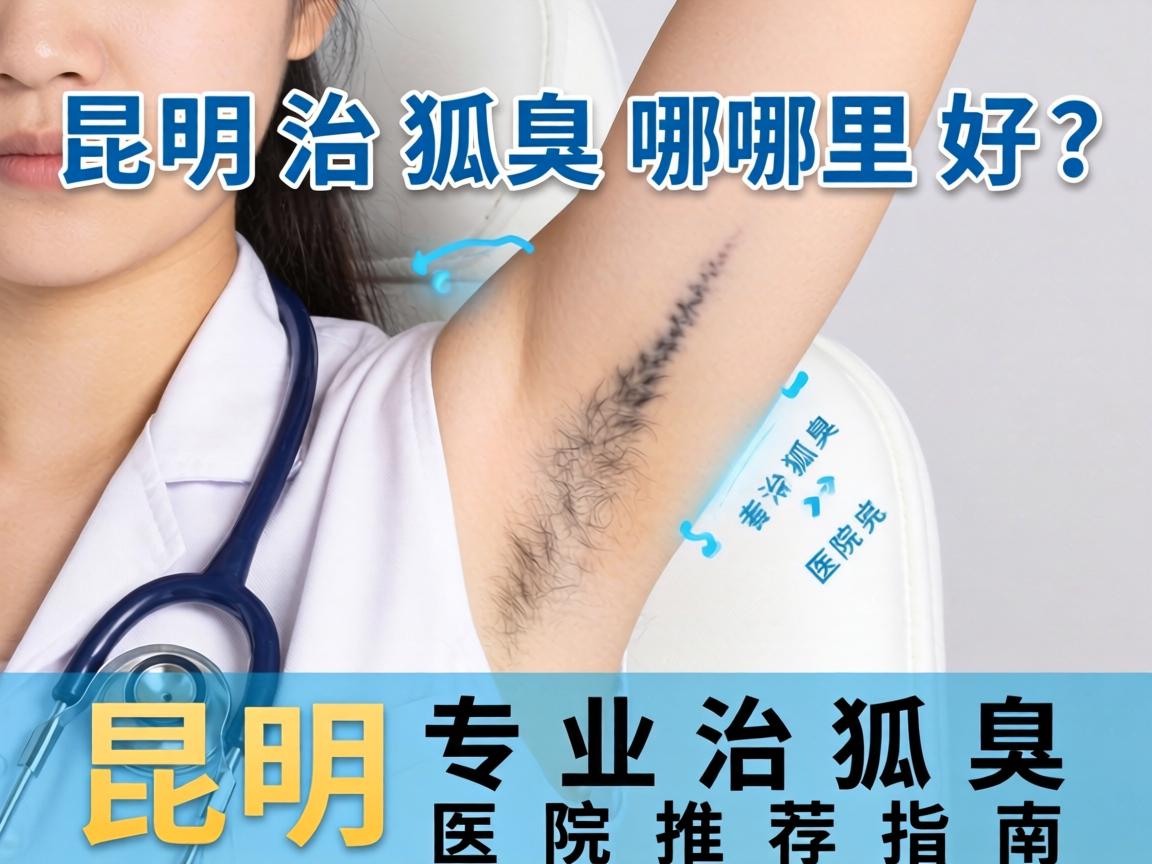 昆明治狐臭哪里好？昆明专业治狐臭医院推荐指南