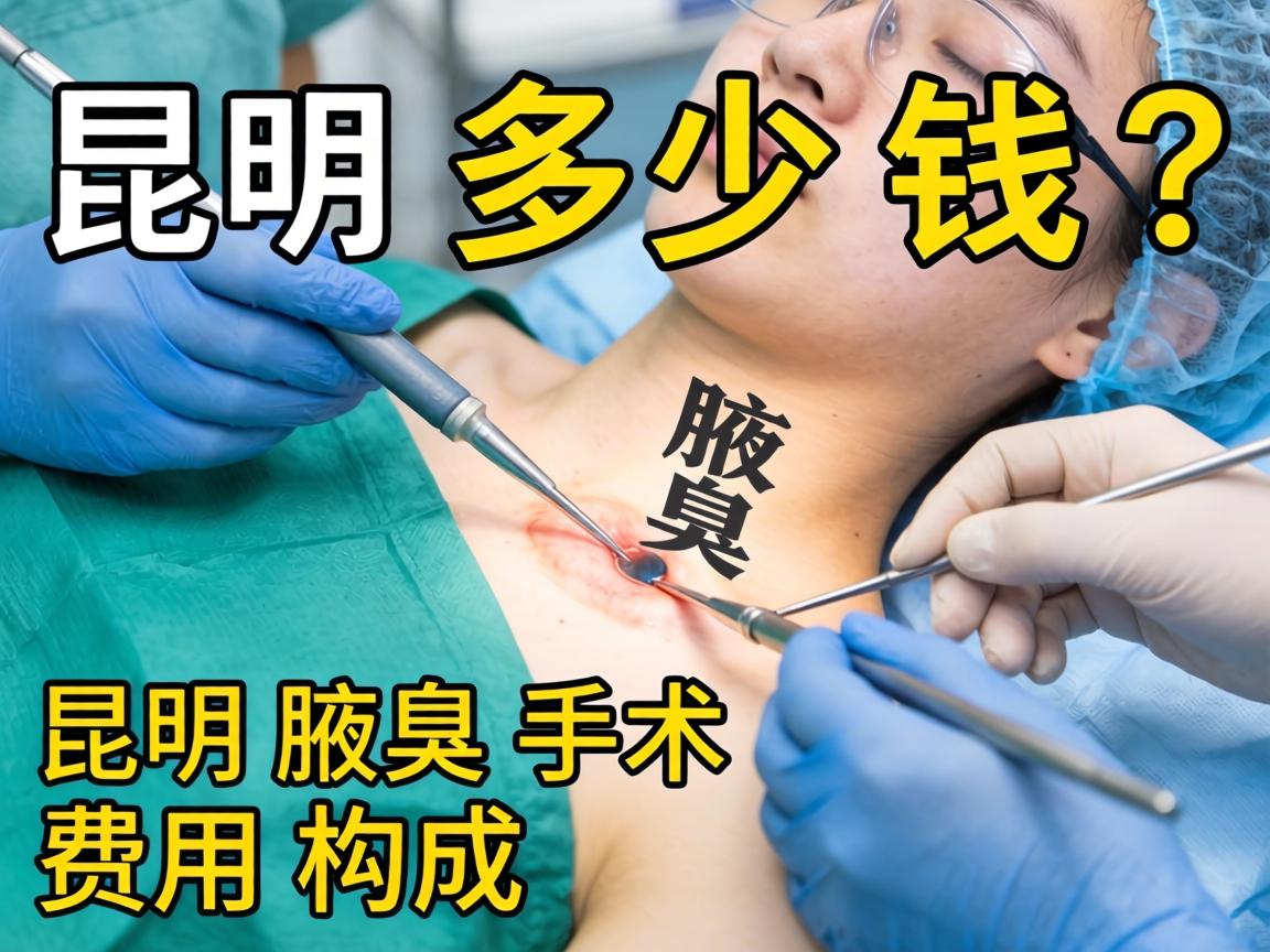 昆明腋臭手术多少钱?详解昆明腋臭手术费用构成 昆明腋臭手术多少钱?详解昆明腋臭手术费用构成